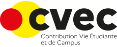 Logo de la CVEC contribution de vie étudiante et de campus